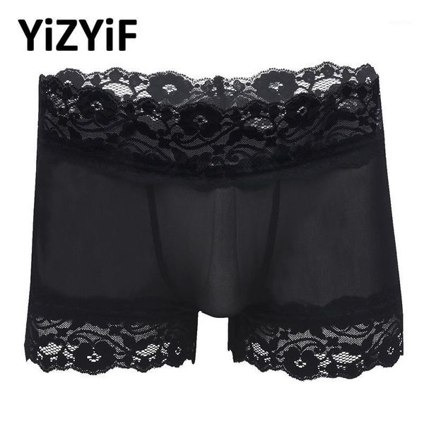 

men lingerie mesh lace open buboxer briefs shorts underwear underpants jockstrap mens bikini swimwear gay swimsuit men's