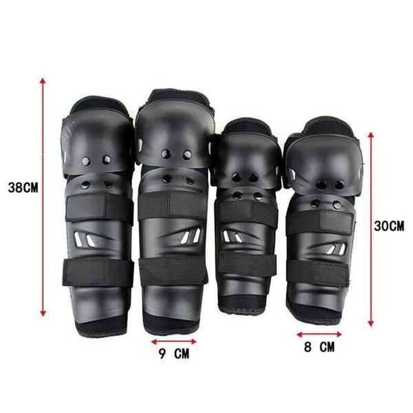 

elbow & knee pads motorcycle pads, racing tactical skating 4-piece pad,, Black;gray