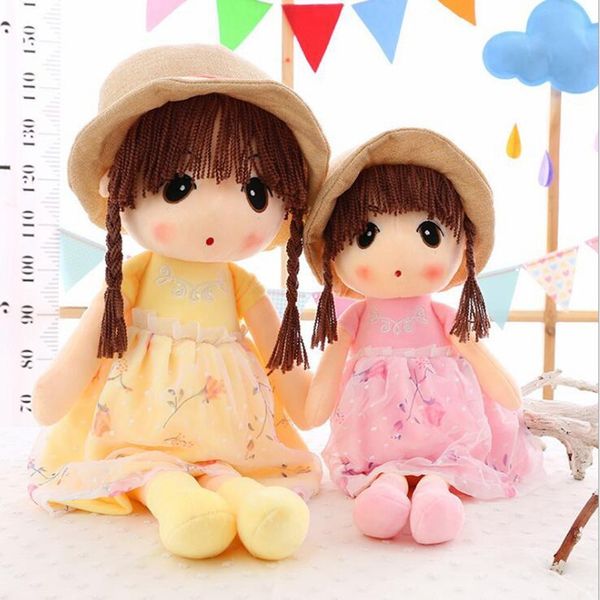 

plush toys lovely princess fil doll little girl sleeping in bed pillow gift