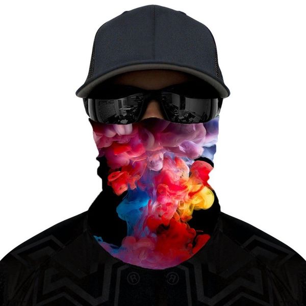 

windproof sunscreen motorcycle riding magic towel mask 3d digital printing color