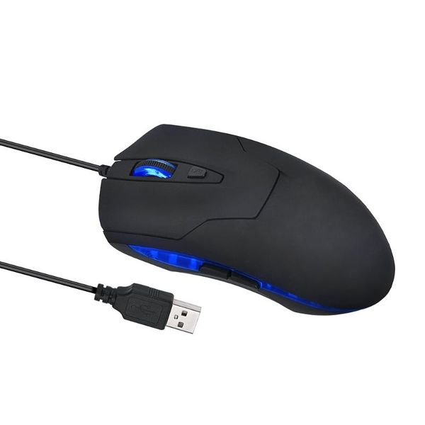 

mice mouse raton led professional cobra optical 1600 dpi usb wired gaming game for pc lapblack computer rechargeable 18aug2