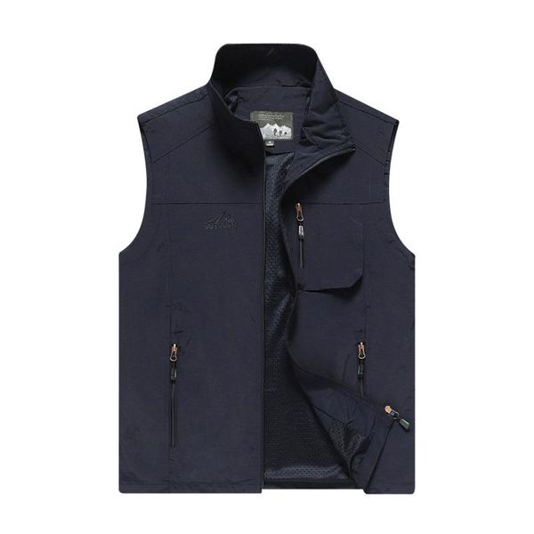

men's vests pevsn jackets casual mens thin breathable waistcoat man tactical outwear windreaker sleeveless clothing, Black;white