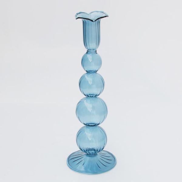

candle holders glass holder for wedding decorations candlestick vintage stand
