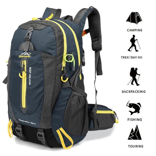 Велосипедные сумки, 40 л, водонепроницаемый дорожный рюкзак, MTB, горный велосипед, лагерь, поход, рюкзак для ноутбука, треккинг, восхождение назад для мужчин, женщин356Y