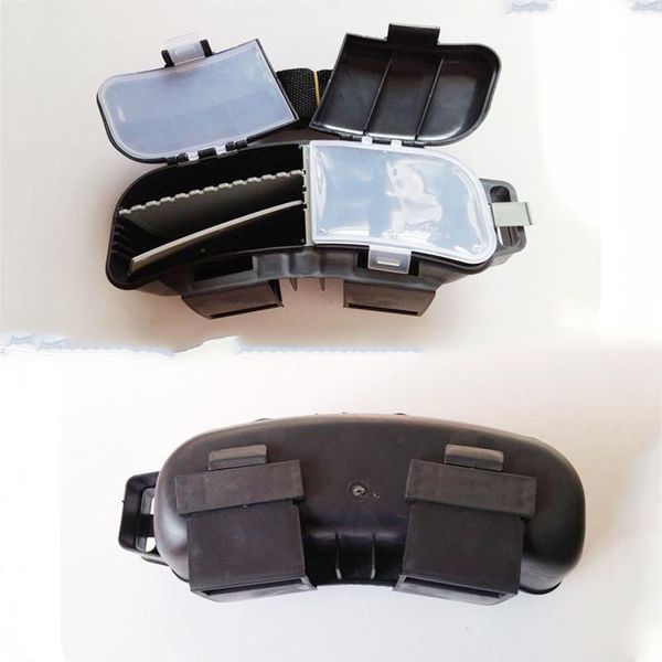 

portable carp fishing tackle boxes lure spoon hook bait waist bag accessories tools storage