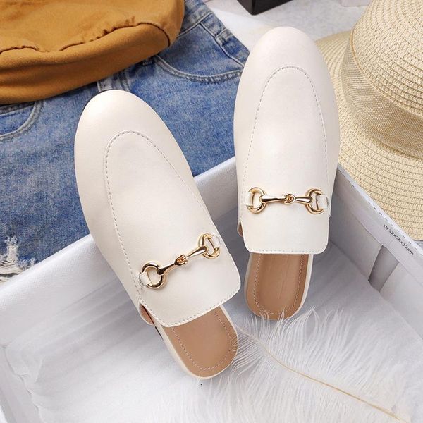 

slippers 2021 in the spring designer outdoorshoes woman mules platform sandalias de verano para mujer zapatos calzado, Black