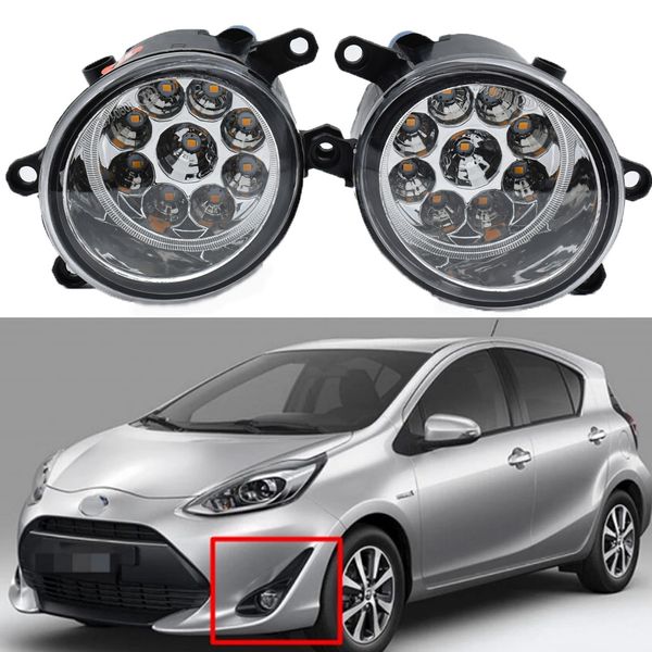 

2pcs for toyota prius c 2012-2013 super bright led fog lights fog lights assembly