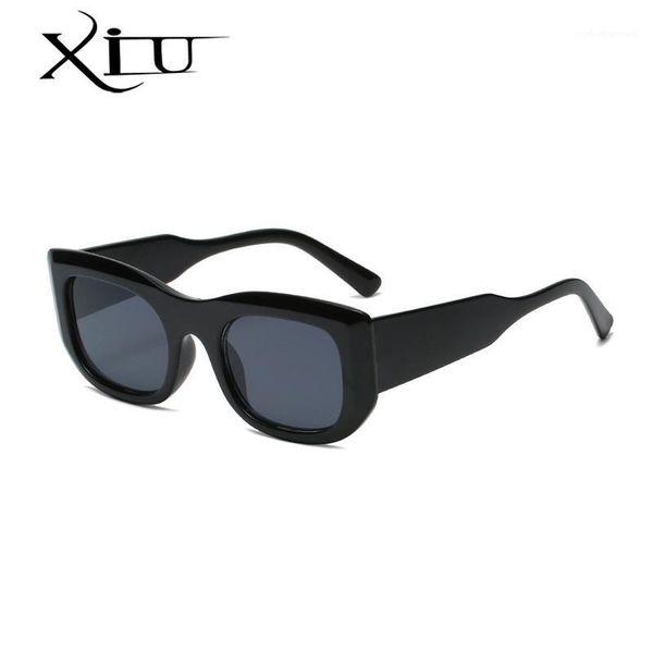 

sunglasses xiu fashion vintage women brand designer retro rectangle sun glasses female ins colorful square eyewear, White;black