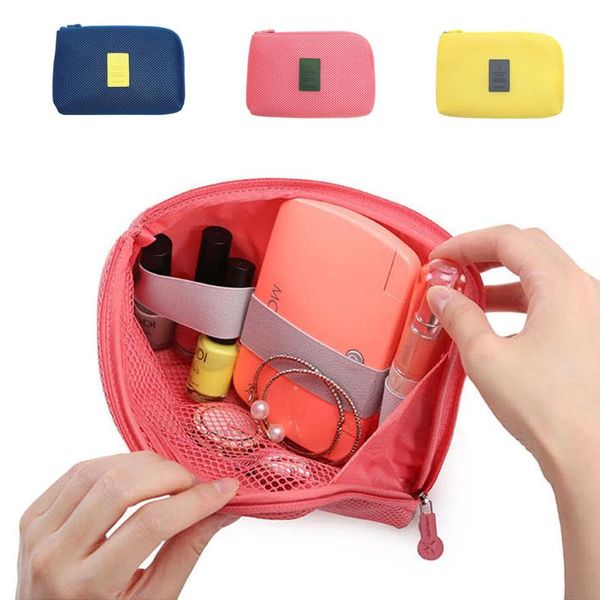 

storage bags portable data cable bag earphone wire organizer case for headphone line headset closet box
