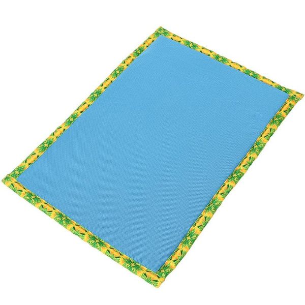 

kennels & pens x7ab ice silk cat self cooling bed washable cushion mat with non-slip bottom waterproof cover&bottom