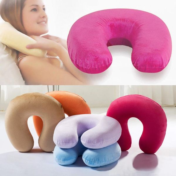 

pillow conventional u neck nap soft memory foam support surrounder cervical brace car travel seat backrest pad