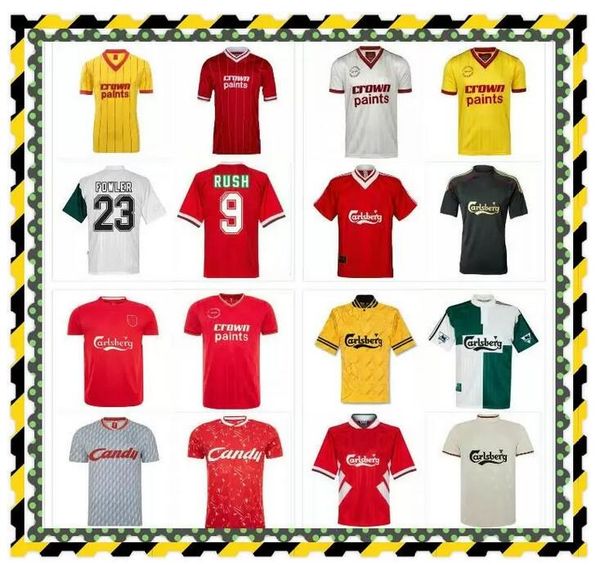 

gerrard barnes retro soccer jersey 2005 owen dalglish 00 01 96 97 10 11 torres 08 09 82 89 91 85 86 keane football shirts, Black;yellow