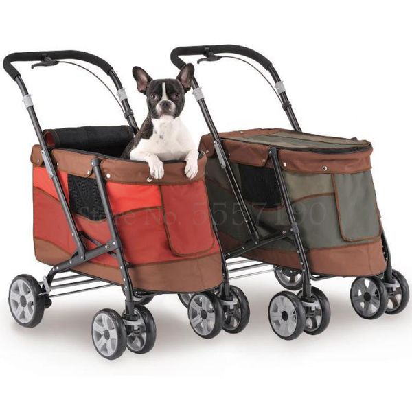 

pet stroller dog cat medium-sized small out folding car seat covers