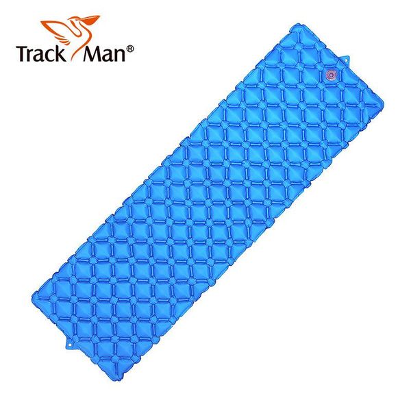 

trackman tm2605 188*57*4.5cm one person lightweigh inflatable mattress camping beach mat moisture-proof sleeping pad outdoor pads