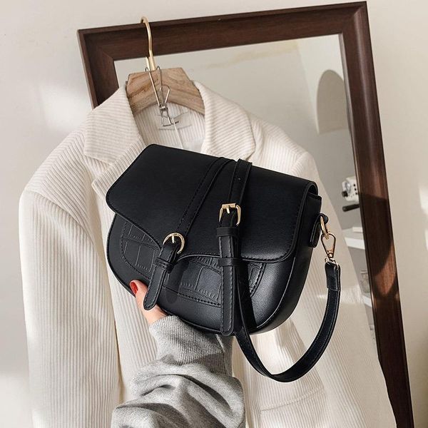 

high-quality ladies stone pattern chain bag 2021 simple net red korean version of one-shoulder messenger female cross body