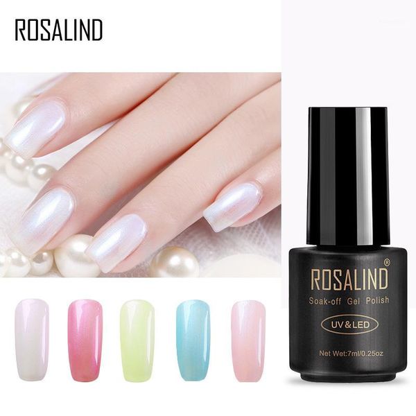 

gel 1s 7ml pearl color polish nail art salon uv soak off dry with lamp varnish1