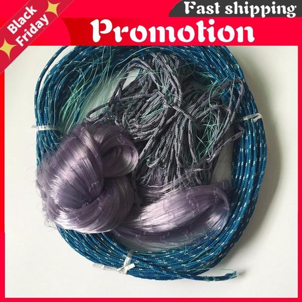 

fishing accessories gill net monofilament single layer finland 1.8*30m size cast nets catch fish network