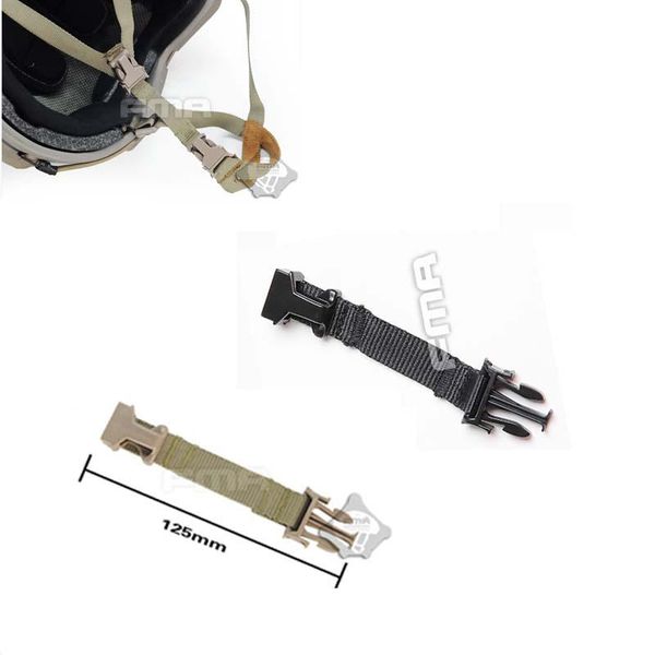 

cycling helmets fma accessories bump maritime mich chin extender strap tan de/bk