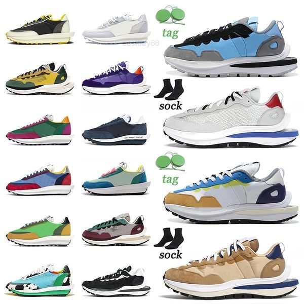 

fashion ldv waffle sacais vaporwaffle pegasus running shoes mens women royal and red sesame blue void dark iris wolf grey sail black nylon