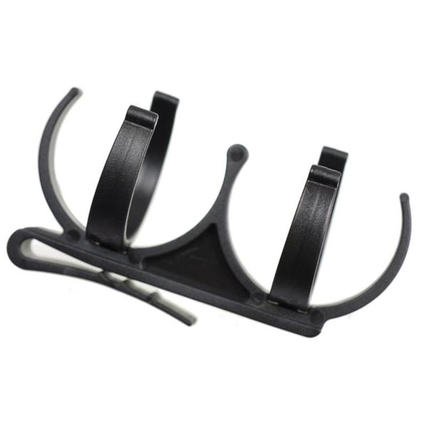

golf balls 6pcs clips rotateable foldable clip accessories retriever(black)