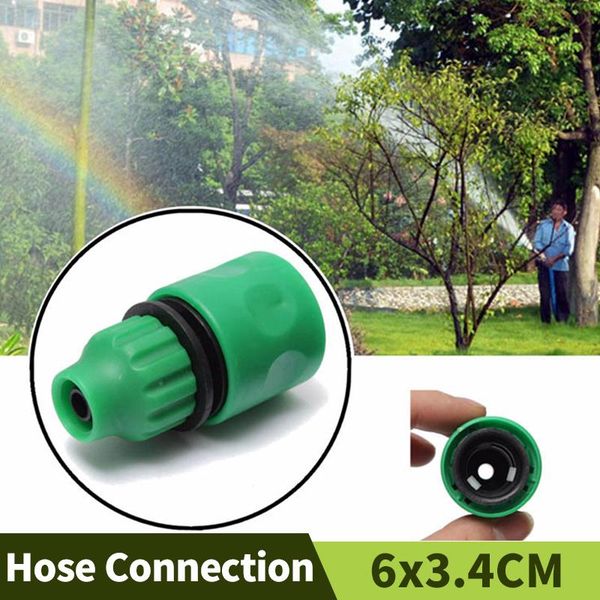 

watering equipments 1pcs hose connection garden irrigation accessories water quick coupling microjet pipe joint homebrew tubing fitting