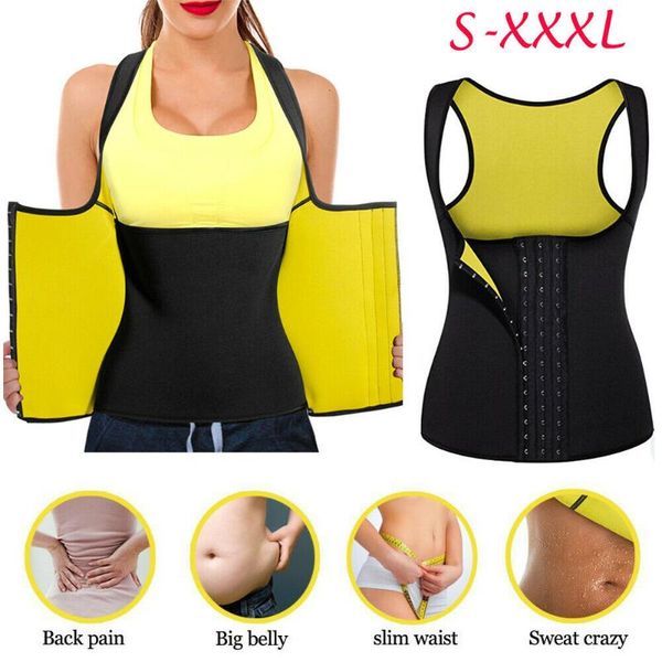 

waist support body shaper women slimming vest double layer belt underbust corset shaping chest, Black;gray