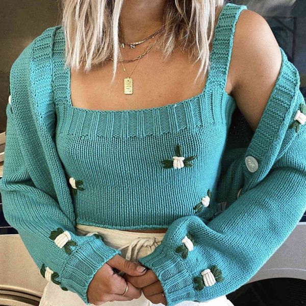 

women's sweaters european and american french retro crochet sweater vest autumn/winter belt fine construction mesh cardigan 2p8h, White;black