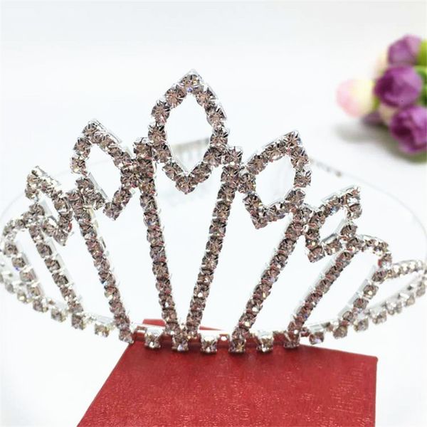

hair accessories bridal children's performance crown comb, Golden;silver