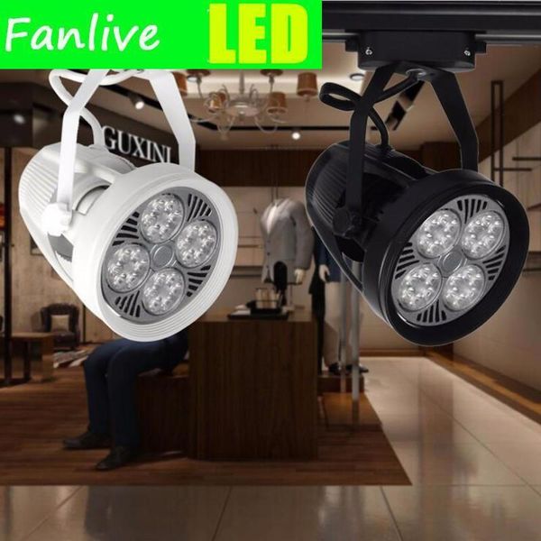 

track lights led 35w 40w cob for railway rail industrial kitchen clothes shoes stores ac110v 220v light source can change
