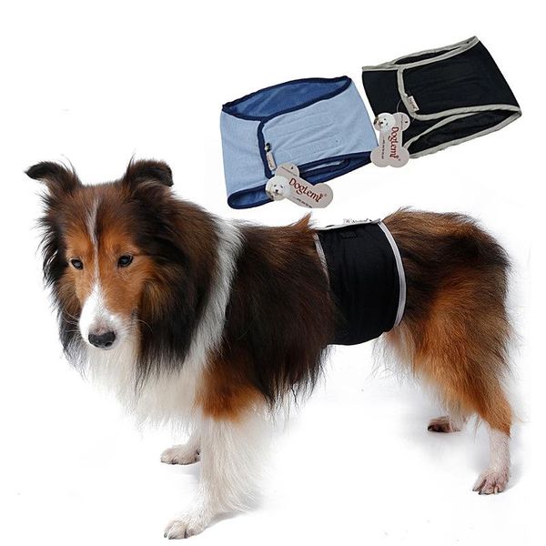 

dog apparel large shorts cotton black blue physiological pants xs-xl pets sanitary panties for dogs