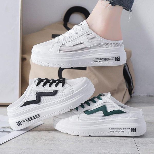 

slippers women's slipper summer casual fashion web cloth sandals, Black