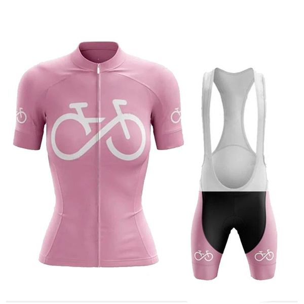 

racing sets womens cycling clothing bicycle jersey set female pink mountain ciclismo wear road bike bib short pant 9d gel pad kits, Black;blue