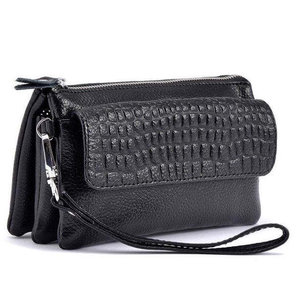 

evening bags small bag cow leather women crossbody shopping street female handbags crocodile semicircle luxury purse shoulder