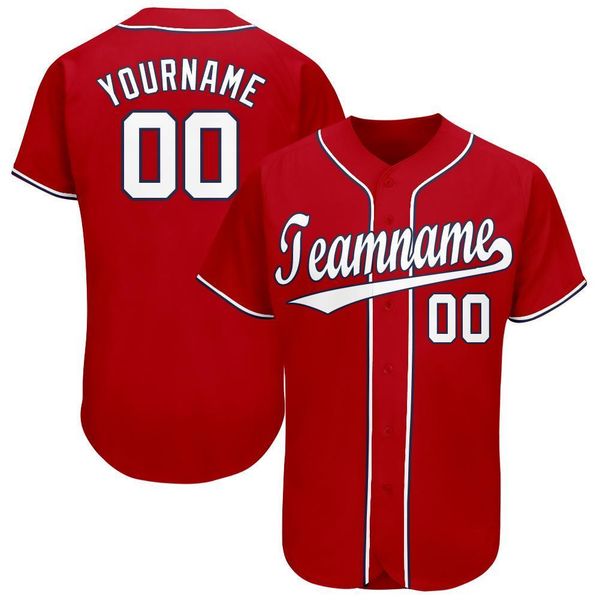 

custom red white-navy-001 baseball jersey, Blue;black