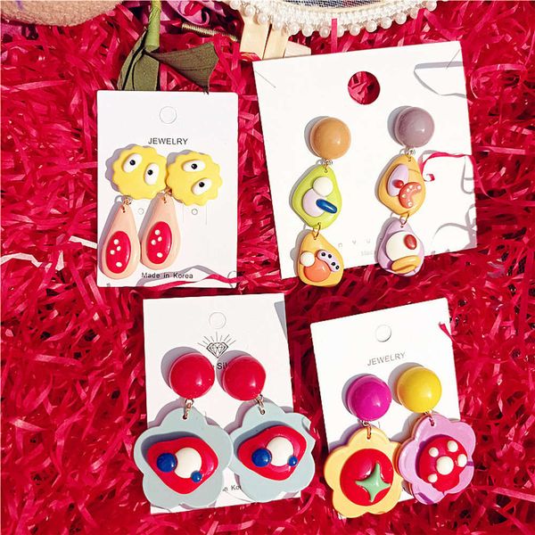 

new gothic style lovely strange stone color contrast asymmetric resin personality boastful 925 tremella ring female, Black