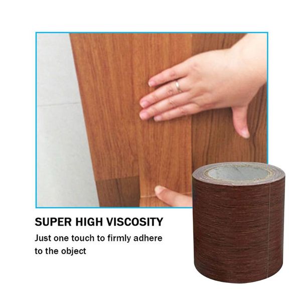 

refurbishment stickers wood grain kitchen windows wall border decal sticker environmentally friendly decorative wallpapers