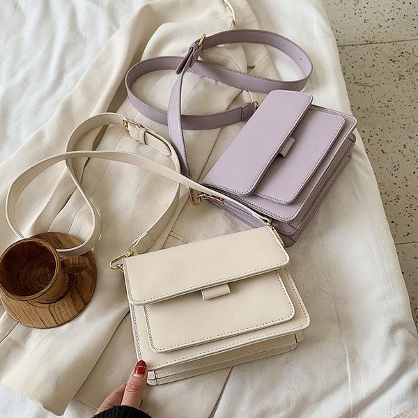 

evening bags crossbody bag women designer shoulder female handbag purse texture fashion 2021 pu leather solid color simple all-match