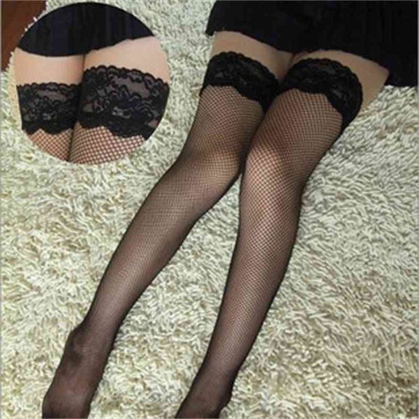 

fashion socks hook not to break the and interesting silk , pantyhose backing non slip charming temptation, long tube net, Black;white