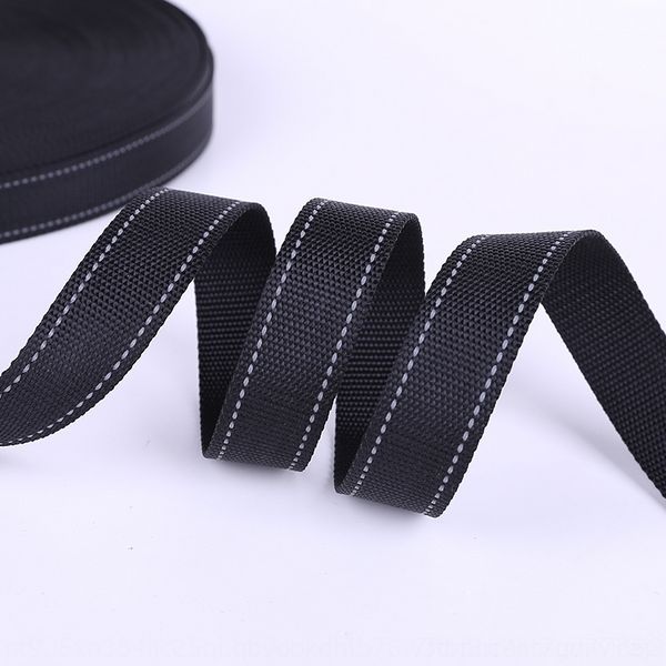 

3tFr black reflective suspenders belt luggage s ribbonluminous pet strapcase and bag wrapping black reflective chest belt luggage accessori, Black;white