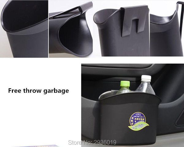 

car organizer mini trash rubbish garbage bin dust case holder box for mondeo kuga fiesta focus2 3 ecosport fusion accessories