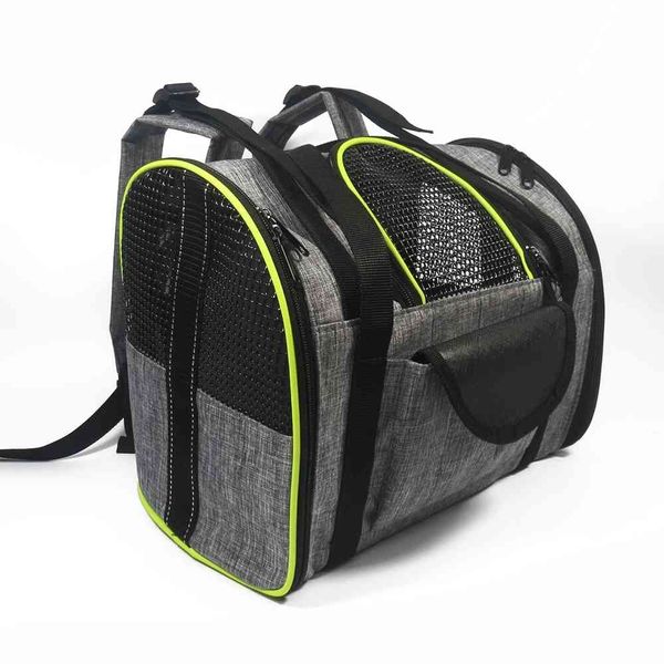 

cat carrier backpack pet outdoor car carrying bag breathable mesh foldable hold bag for pet dog cats travel hiking airline bags