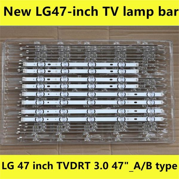 

light beads led backlight strip 9 lamp for lg 47" tv innotek drt 3.0 47lb6300 47gb6500 47lb652v 47lb650v lc470duh 47lb5610 47lb565v