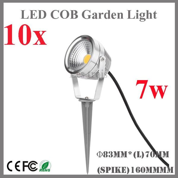 

lawn lamps 2021 spot cob 7w led garden light spike ip65 220v
