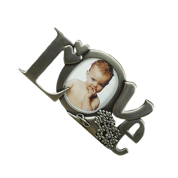 

metal word design po holder creative picture frame table decor frames