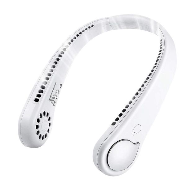 

portable neck fan, bladeless fan rechargeable personal battery operated for home outdoor indoor electric fans