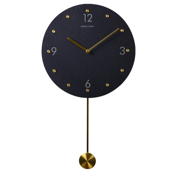 

nordic luxury wall clock hanging living room home decoration watches decor fashion quartz modern creative clocks