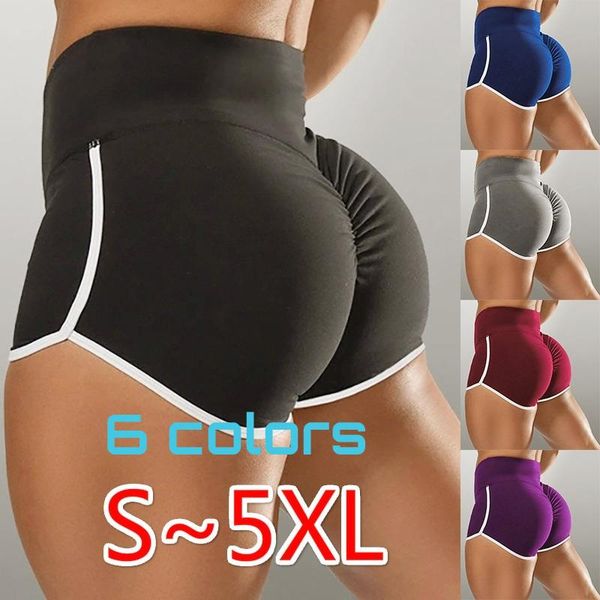 

bottom women high waist shorts summer basic slip sport workout casual skinny women's, White;black