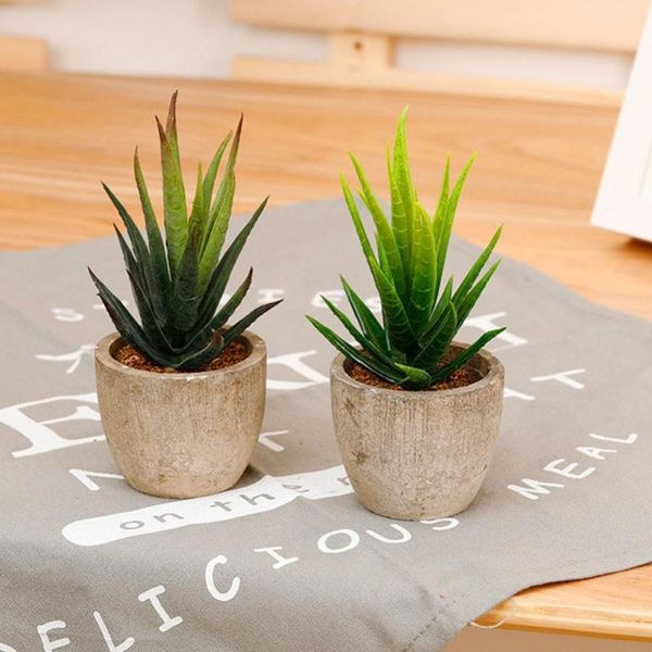 

decorative flowers & wreaths zinmol exquisite home decoration fashion artificial plants flower pots hand made green succulent