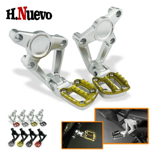 

pedals xadv 750 motorcycle rear foot rests moto x-750 accessories aluminum 2021 x- passenger pegs gold red