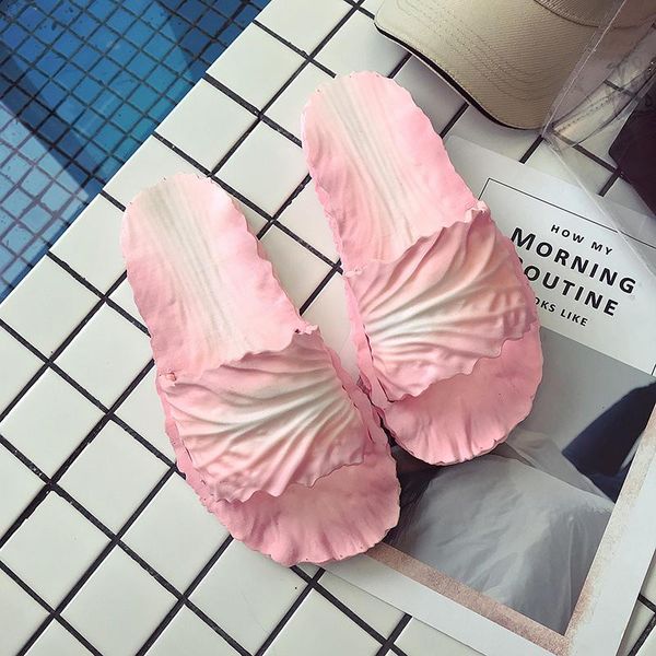 

marlisasa women cute comfort slip on slippers lady classic anti skid summer slides cool home tong femme f5916, Black